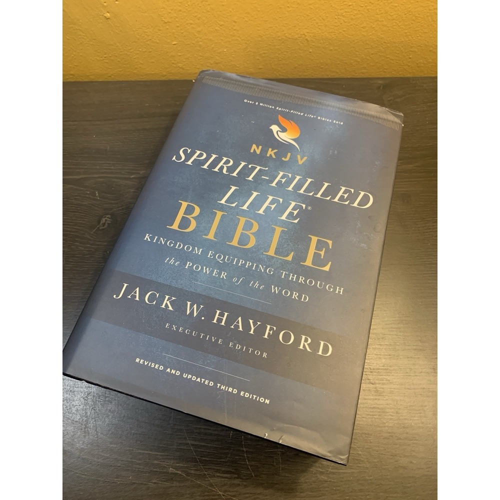NKJV Spirit-Filled Life Bible Jack W. Hayford Hardcover Third Edition 2018